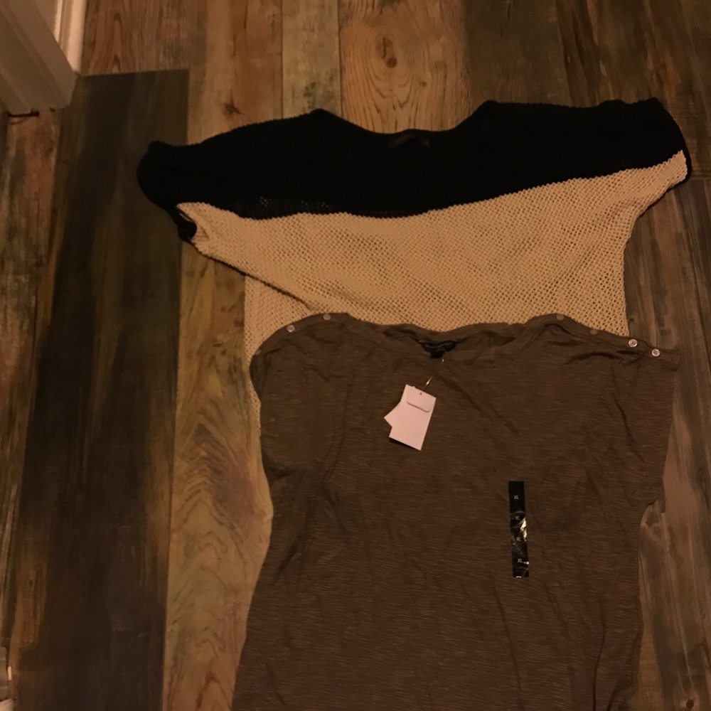 The Limited and Banana republic Multicolor I Price For Two. One with Tags Blouse
